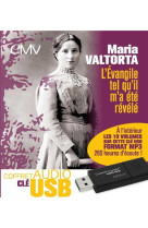 COFFRET AUDIO CLE USB L-EVANGILE TEL QU-IL M-A ETE REVELE DE MARIA VALTORTA - MARIA VALTORTA - NC