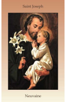 LIVRET DE NEUVAINE A ST JOSEPH - ETS PROUVOST - PROUVOST