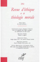 REVUE D-ETHIQUE ET DE THEOLOGIE MORALE 292 - COLLECTIF - Cerf