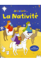 JE COLORIE... LA NATIVITE AVEC AUTOCOLLANTS - BROOKS FELICITY - USBORNE