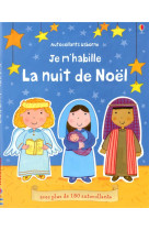 JE M-HABILLE - LA NUIT DE NOEL - AUTOCOLLAN TS USBORNE - BROOKS FELICITY - Usborne