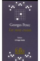 MOTS CROISES - PEREC GEORGES - GALLIMARD