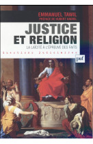 JUSTICE ET RELIGION - TAWIL EMMANUEL - PUF