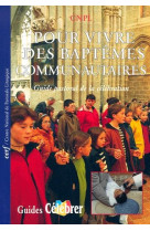 POUR VIVRE BAPTEMES - COLLECTIF - CERF