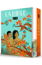 BIBLE EN BD (RELIE + COFFRET) NE - LES PLUS CELEBRES RECITS DE LA BIBLE EN BD - BOULET/ABOLIVIER - BAYARD CULTURE