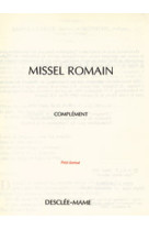 COMPLEMENT AU MISSEL ROMAIN / PF - A.E.L.F. - MAME DESCLEE