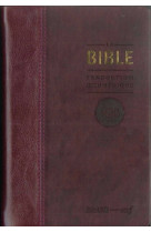 BIBLE TOB SIMILICUIR SEMI RIGIDE TR OR - Collectif - BIBLI O