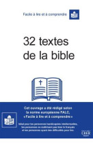 32 TEXTES DE LA BIBLE - - CRER