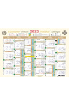 PETIT CALENDRIER FAMILIAL CATHOLIQUE - PETIT CALENDRIER FAM - NC
