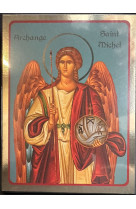 SAINT MICHEL - ICONE TRADITION 14X10.6CM - - CLEMENCES