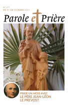 Parole et prière n°177 mars 2025 - - ARTEGE PRESSE