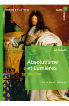 Carré histoire - Absolutisme et Lumières 9e édition - Joël Cornette - HACHETTE EDUC