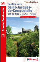 Sentier vers Saint-Jacques-de-Compostelle via Le Puy > Le Puy - Figeac - Collectif, Collectif - FFRP