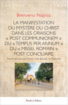 La manifestation du mystère du Christ - Bienvenu NAPOU - PAROLE SILENCE