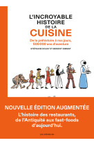 L'Incroyable Histoire de la cuisine - De la préhistoire à nos jours, 500 000 ans d'aventure - Stéphane Douay, Benoist Simmat, Stéphane Douay, Benoist Simmat - LES ARENES BD