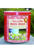 Les p'tits mots doux - cd chansons + mini-livre dans boite metal ovale - MARSAUDON F. - MONTE CRISTO