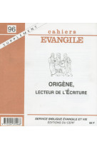 SCE-96 ORIGÈNE, LECTEUR DE L'ÉCRITURE - Lucile Villey, VILLEY LUCILE - CERF