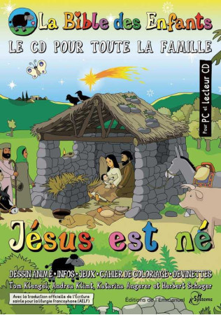 LA BIBDES ENFANTS - JESUS EST NE -  Collectif - EMMANUEL