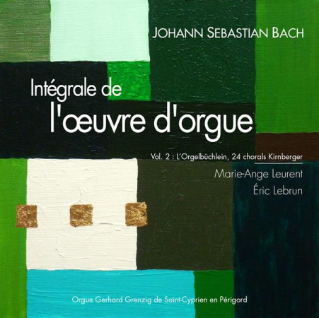 JS BACH VOL 2 INTEGRALE DE L- UVRE D-ORGUE - LEBRUN LAURENT - NC