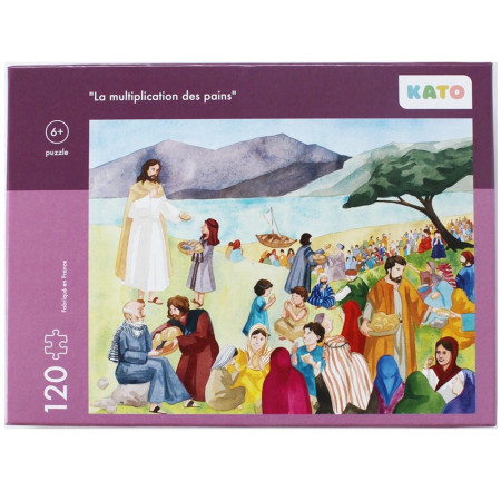 PUZZLE LA MULTIPLICATION DES PAINS / 120 PIECES -   - KATO