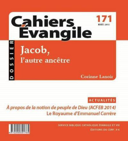 JACOB L-AUTRE ANCETRE  HISTOIRES ET RECITS CE171 - Corinne Lanoir - CERF
