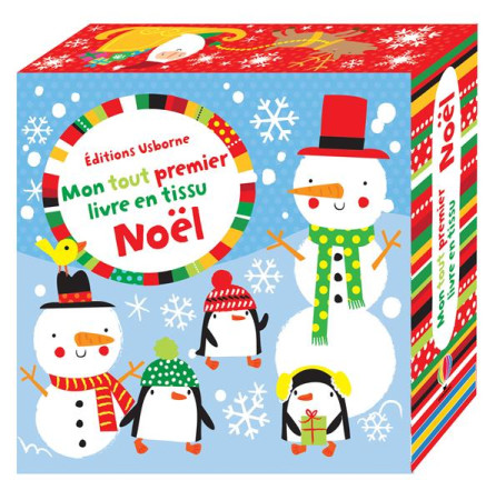 AVEC MON DOIGT... MON TOUT PREMIER LIVRE EN TISSU - NOEL - BAGGOTT STELLA - Usborne