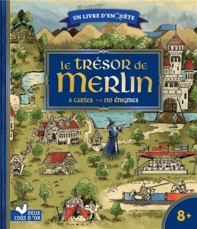 TRESOR DE MERLIN - LIVRE D-ENQUETE - TURIER VIRGILE - HACHETTE