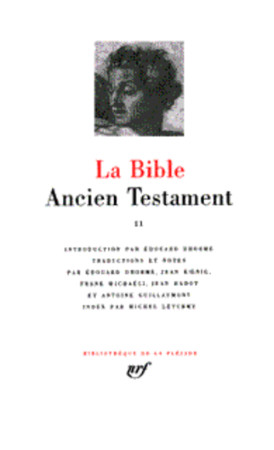 LA BIB(L-ANCIEN TESTAMENT) T2 - ANONYME - GALLIMARD
