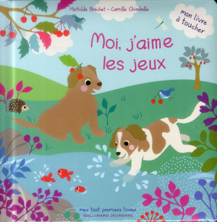 MOI, J-AIME LES JEUX (MON LIVRE A TOUCHER) - BRECHET MATHILDE - Gallimard-Jeunesse