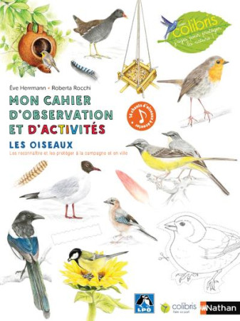 MON CAHIER D-OBSERVATION ET D-ACTIVITES : LES OISEAUX - LASSERRE FRANCOIS - CLE INTERNAT