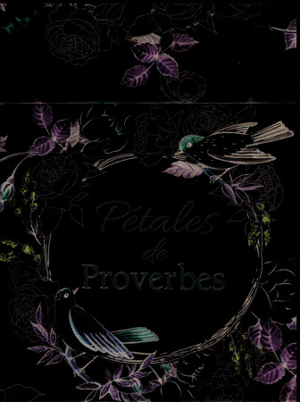 PETALES DE PROVERBES 44 CARTES A COLORIER - XXX - BIBLI O