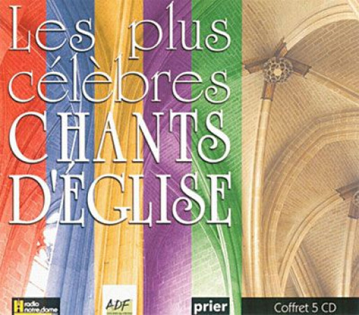 PLUS CELEBRES CHANTS D'EGLISE - COFFRET 5 C D - VOCAL ALLIANCE - ATELIERS FRESNE