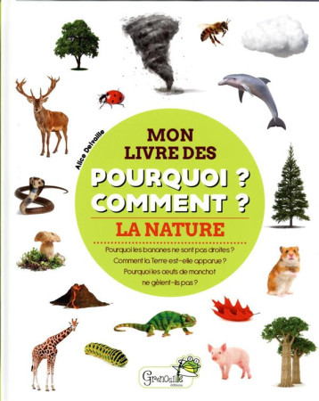 LA NATURE - DELVAILLE ALICE - GRENOUILLE