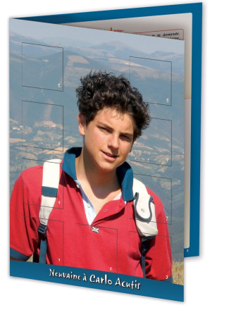 CALENDRIER DE NEUVAINE A CARLO ACUTIS -  IMAGES CHRETIENNES - IMAGES CHRETI