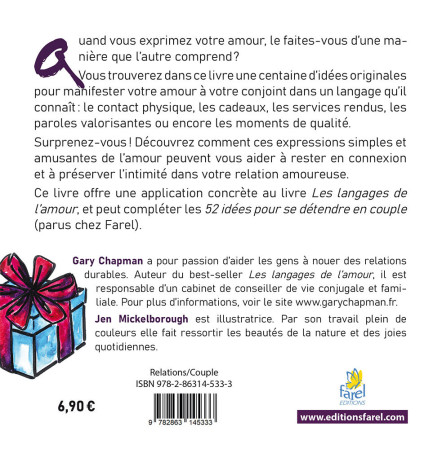 SURPRENDS-MOI ! / DES FACONS SIMPLES ET ROMANTIQUES DE PARLER LES 5 LANGAGES DE L-AMOUR - Gary Chapman - FAREL