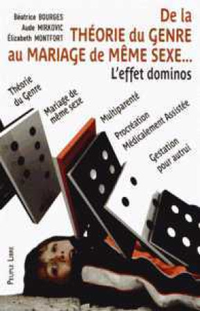DE LA THEORIE DU GENRE AU MARIAGE DE MEME S EXE L-EFFET DOMINO - Béatrice Bourges - PEUPLE LIBRE