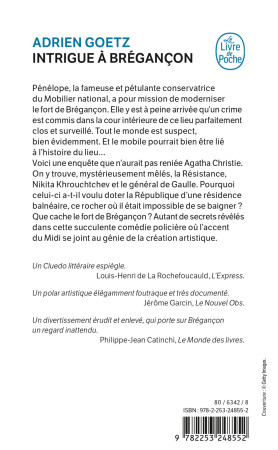 INTRIGUE A BREGANCON - Adrien Goetz - LGF