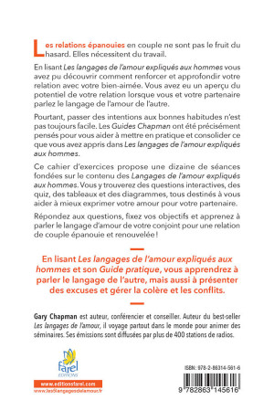 LANGAGES DE L'AMOUR EXPLIQUES AUX HOMMES (LES), GUIDE PRATIQUE - EDITION ILLUSTREE - Gary Chapman - FAREL