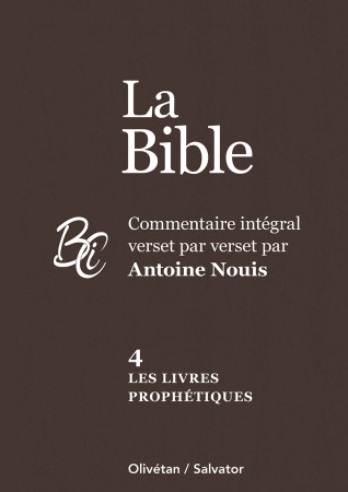 Les livres prophétiques - Antoine Nouis - OLIVETAN