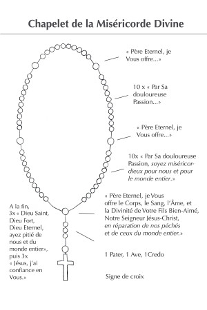 Image chapelet de la miséricorde divine par 20 ex - F66a -  Collectif - RA IMAGE