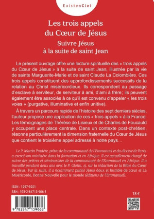 Les trois appels du Coeur de Jésus - Martin PRADERE - CARMEL