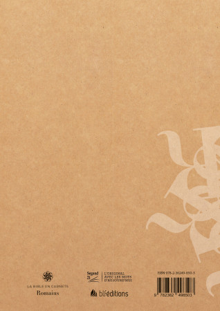 La Bible en carnets - Romains - BLF Editions, BLF Editions - BLF EUROPE