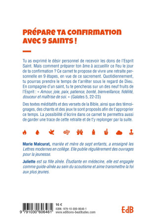 Préparer sa confirmation avec les saints - Juliette Malcurat, Marie Malcurat, Juliette Malcurat, Marie Malcurat - BEATITUDES